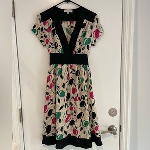 Anthropologie Coreylynn calter cherry print dress. Size 6